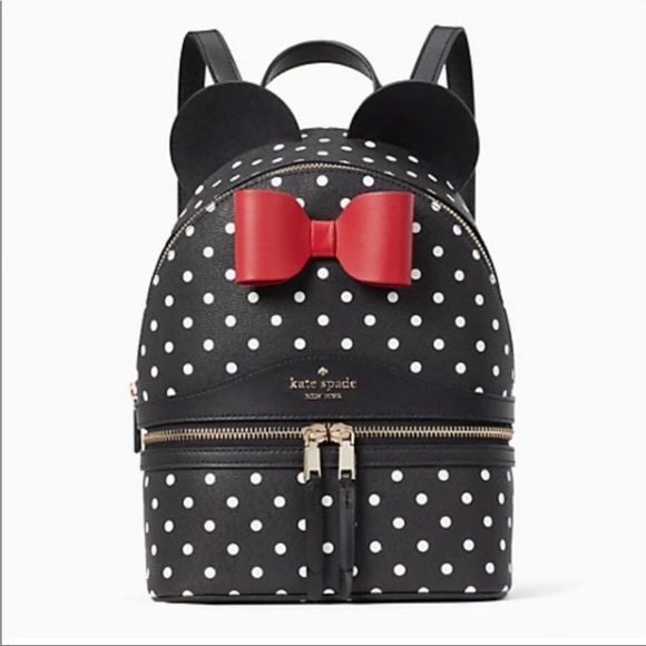 🖤 Disney × kate spade new york minnie dome backpack
